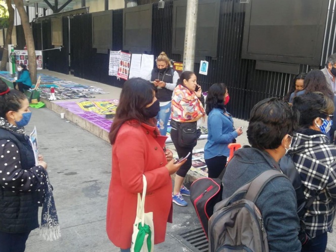 IMAGEN DEL DÍA | Familiares de desaparecidos protestan en el Senado