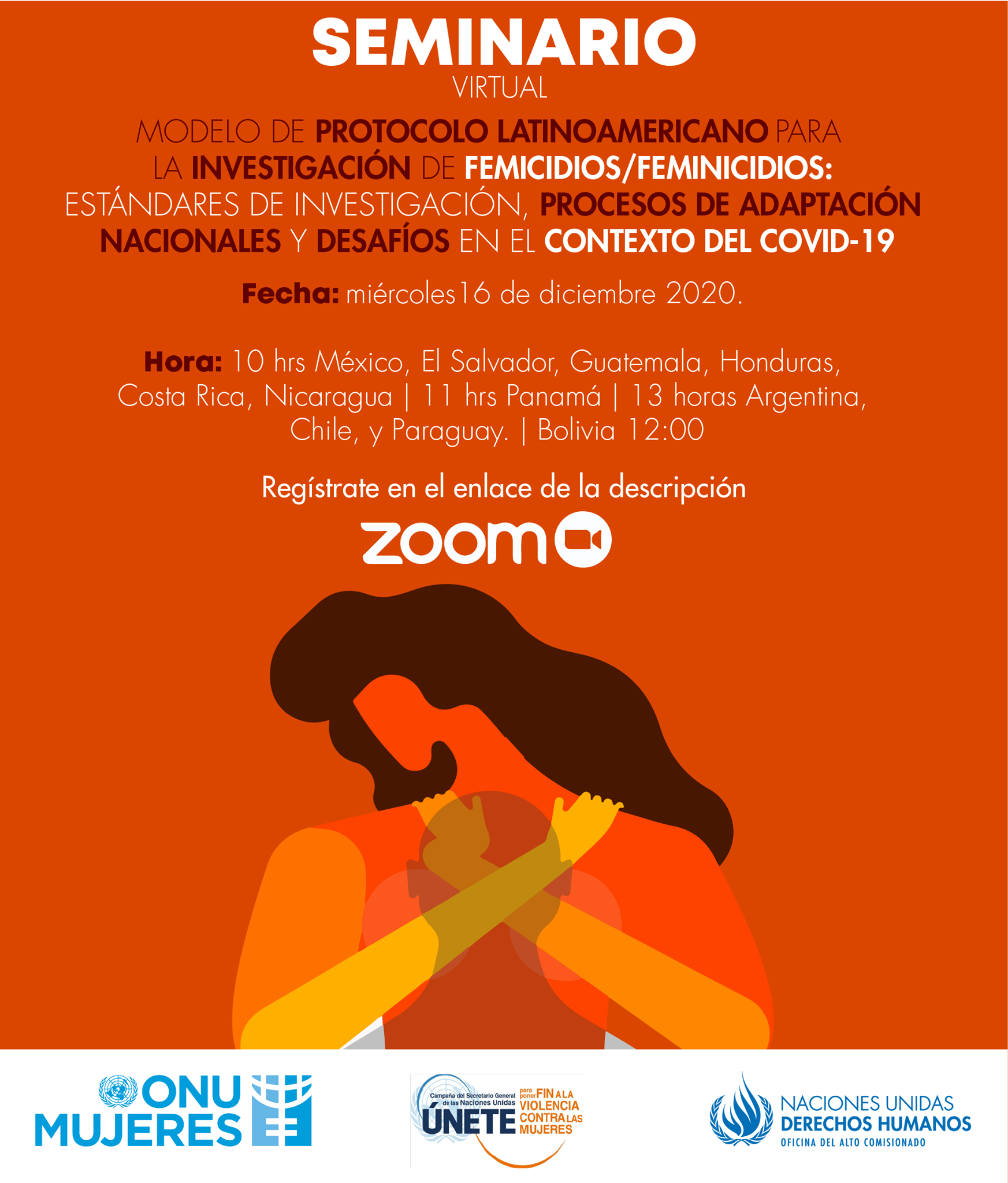 EN AGENDHA | Seminario «Modelo de protocolo latinoamericano para la investigación de femicidios / feminicidios»