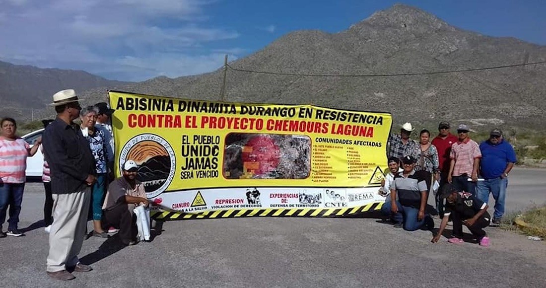 FRASE DEL DÍA | “No dejaremos que este proyecto de muerte dañe a México»: pueblos que frenaron planta de cianuro