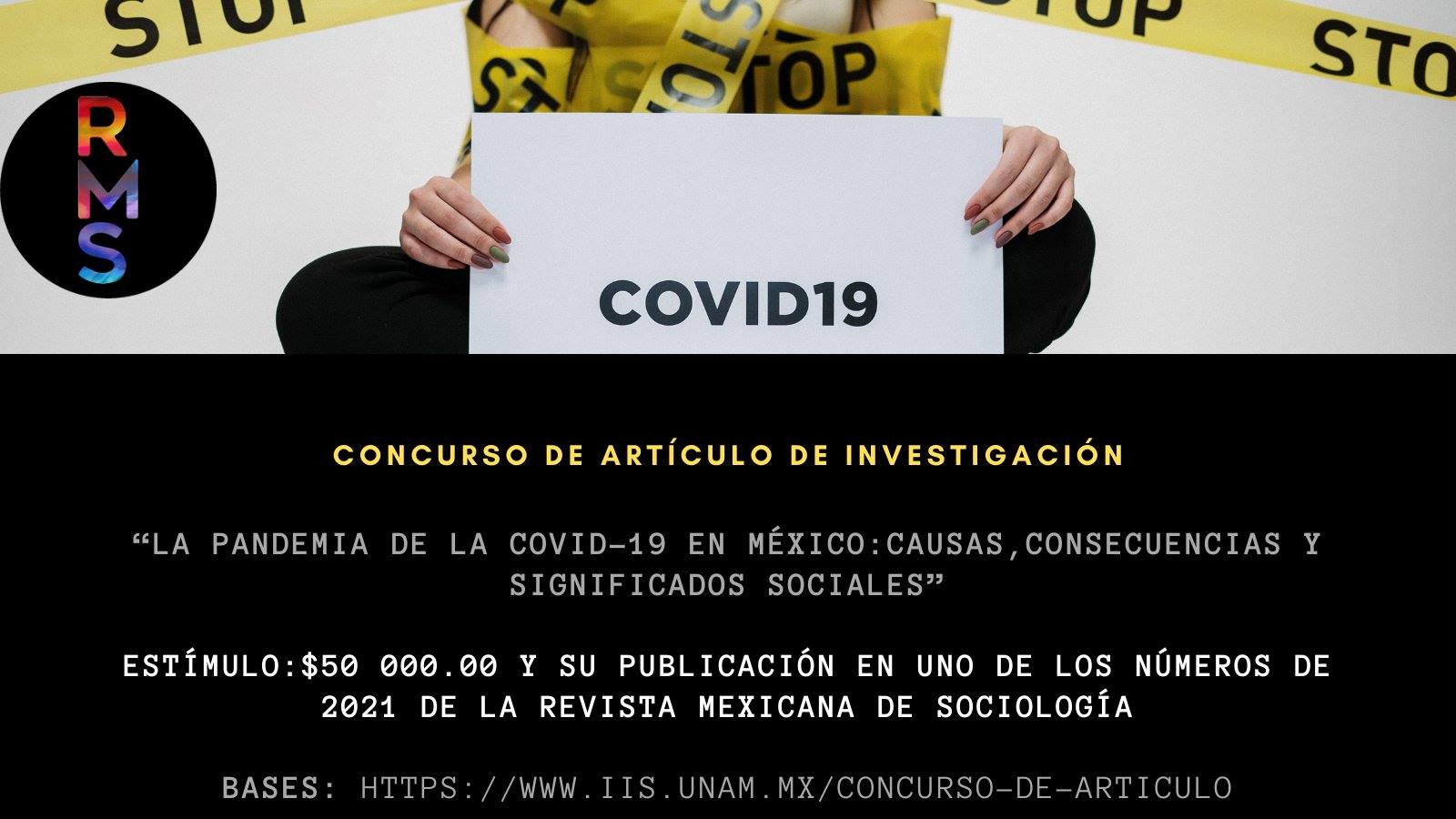 EN AGENDHA | Concurso de artículo de investigación “La pandemia de la Covid-19 en México: causas, consecuencias y significados sociales”