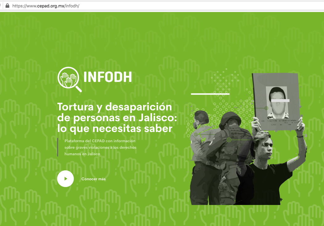 Presentan plataforma sobre graves violaciones a DDHH en Jalisco