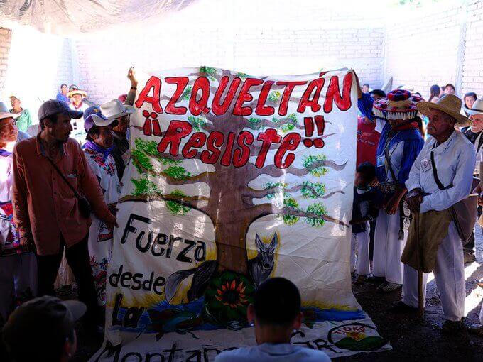FRASE DEL DÍA | «No permitiremos más despojos ni hostigamiento a nuestras autoridades»: comunidad de Azqueltán