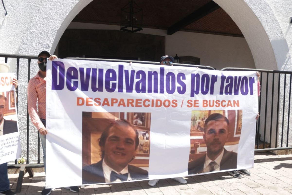 IMAGEN DEL DÍA | «Devuélvanlos, por favor», la exigencia tras la desaparición de Santi y Arturo