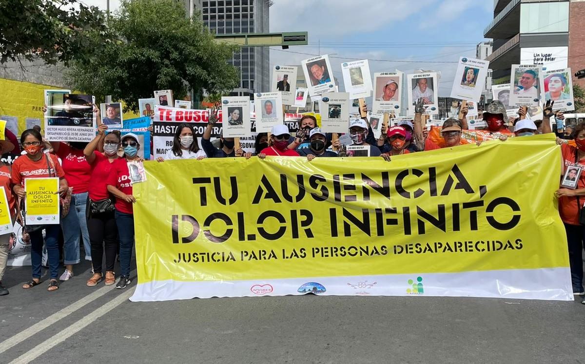 IMAGEN DEL DÍA | Exigen investigación por 5 mil desaparecidos en Nuevo León