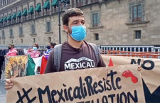 IMAGEN DEL DÍA | Protestan contra criminalización de activistas de Mexicali Resiste