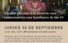 EN AGENDHA | Verdad y acceso a la justicia: una conversación con familiares de los 43