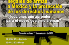 EN AGENDHA | Discusión «Las exportaciones ilegales de armas a México y la protección de ddhh»
