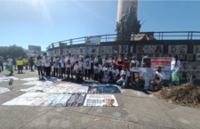 IMAGEN DEL DÍA | Colectivos de búsqueda y familiares de Eduardo Salomón se manifiestan en Guadalajara