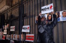 IMAGEN DEL DÍA | Periodistas van de nuevo a Segob para exigir justicia
