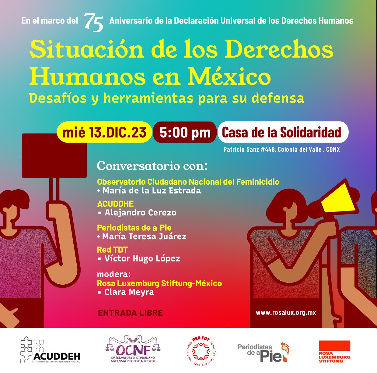 Realizan Charla Por La “Situación De Los Derechos Humanos En México ...