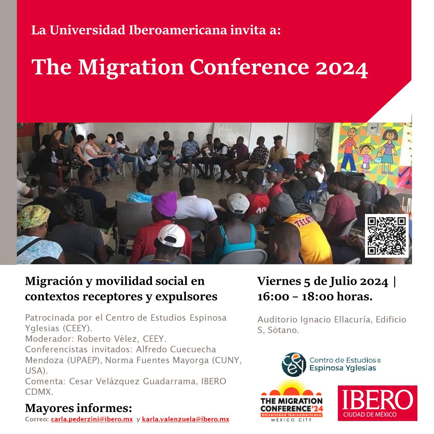 IBERO invita a The migration conference 2024 Sistema Integral de