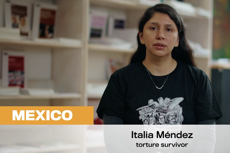 Italia Méndez sobreviviente mexicana de tortura habla sobre la nueva Carta de Derechos