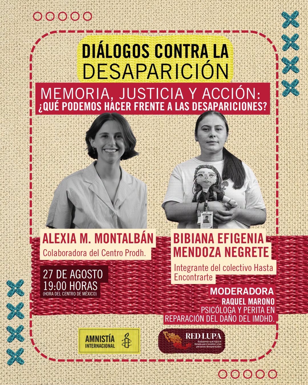 Diálogos contra la Desaparición: memoria, justicia y acción