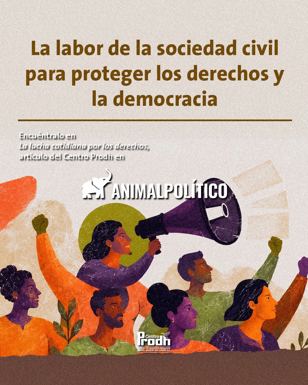 La labor de la sociedad civil para proteger los derechos y la institucionalidad democrática
