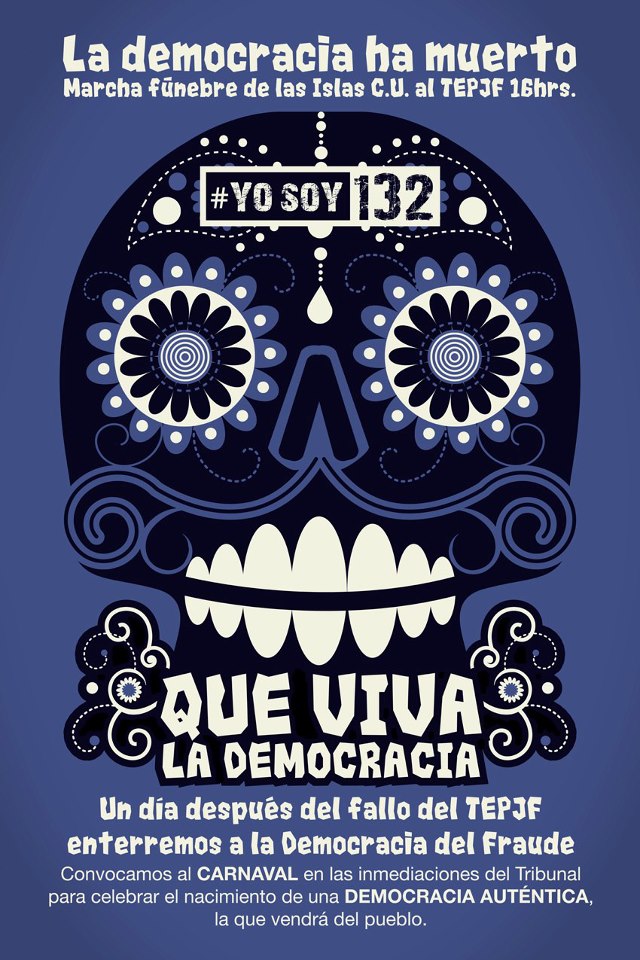 Marcha del Yosoy132 / El centro Fray Juan de Larios busca defensoras y defensores