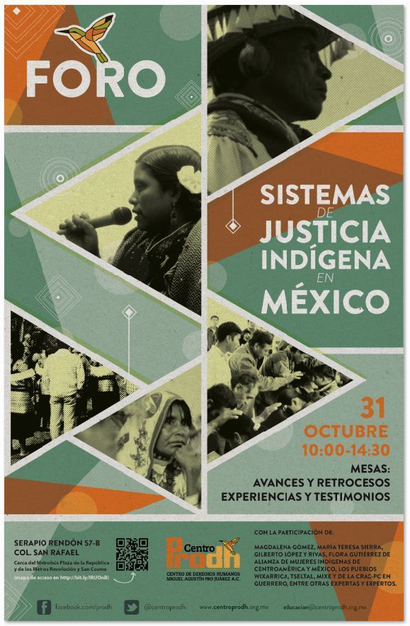 Foro sistemas de justicia indígena en México