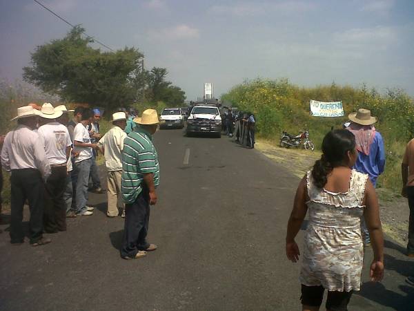 Los pobladores de Huexca buscan resistir al Proyecto Integral Morelos, de la Comisión Federal de Electricidad (CFE)
