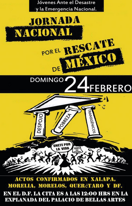 Jornada nacional por el rescate de México
