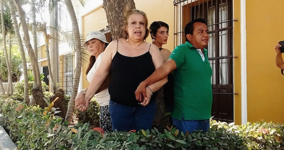 Habitantes del Centro Histórico de Mazatlán protestan contra ecocidio