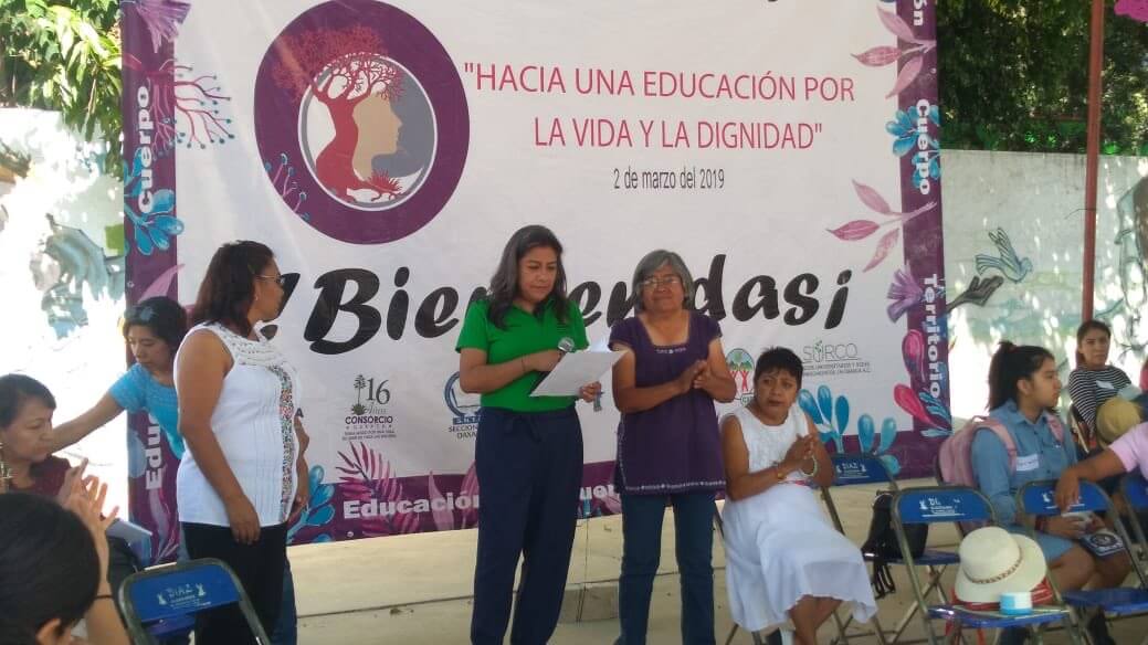 IMAGEN DEL DÍA | Durante encuentro de mujeres en Oaxaca recuerdan a Berta Cáceres