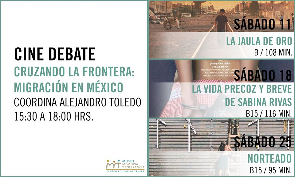 EN AGENDHA | Cinedebate: Cruzando la frontera: migración en México
