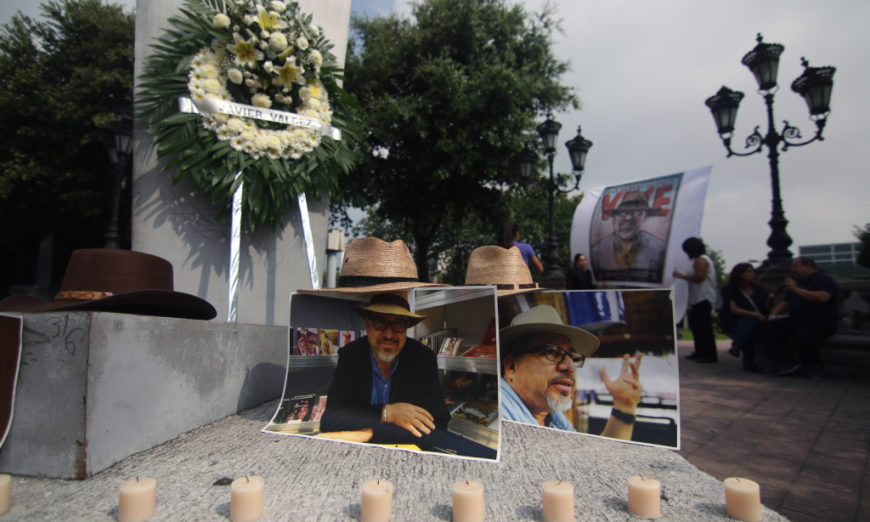 FRASE DEL DÍA | “Justicia a medias no es justicia, es impunidad”: periodistas a tres años del asesinato de Javier Valdez