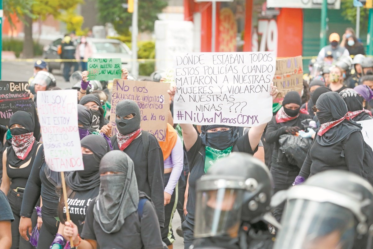 IMAGEN DEL DÍA | La violencia no guardó cuarentena, gritan feministas