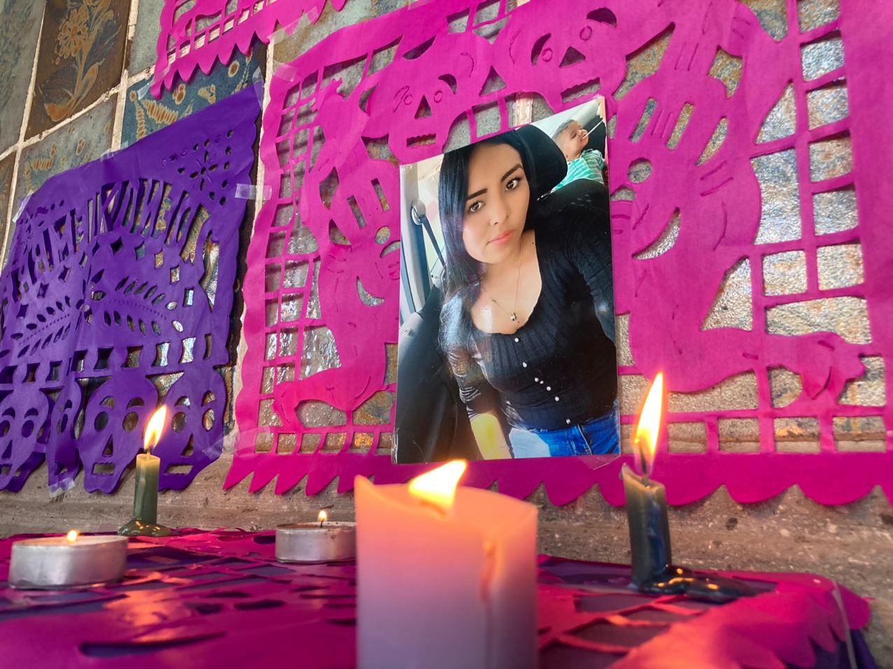 IMAGEN DEL DÍA | Colectivas tonaltecas exigen justicia para Bianca Hernández