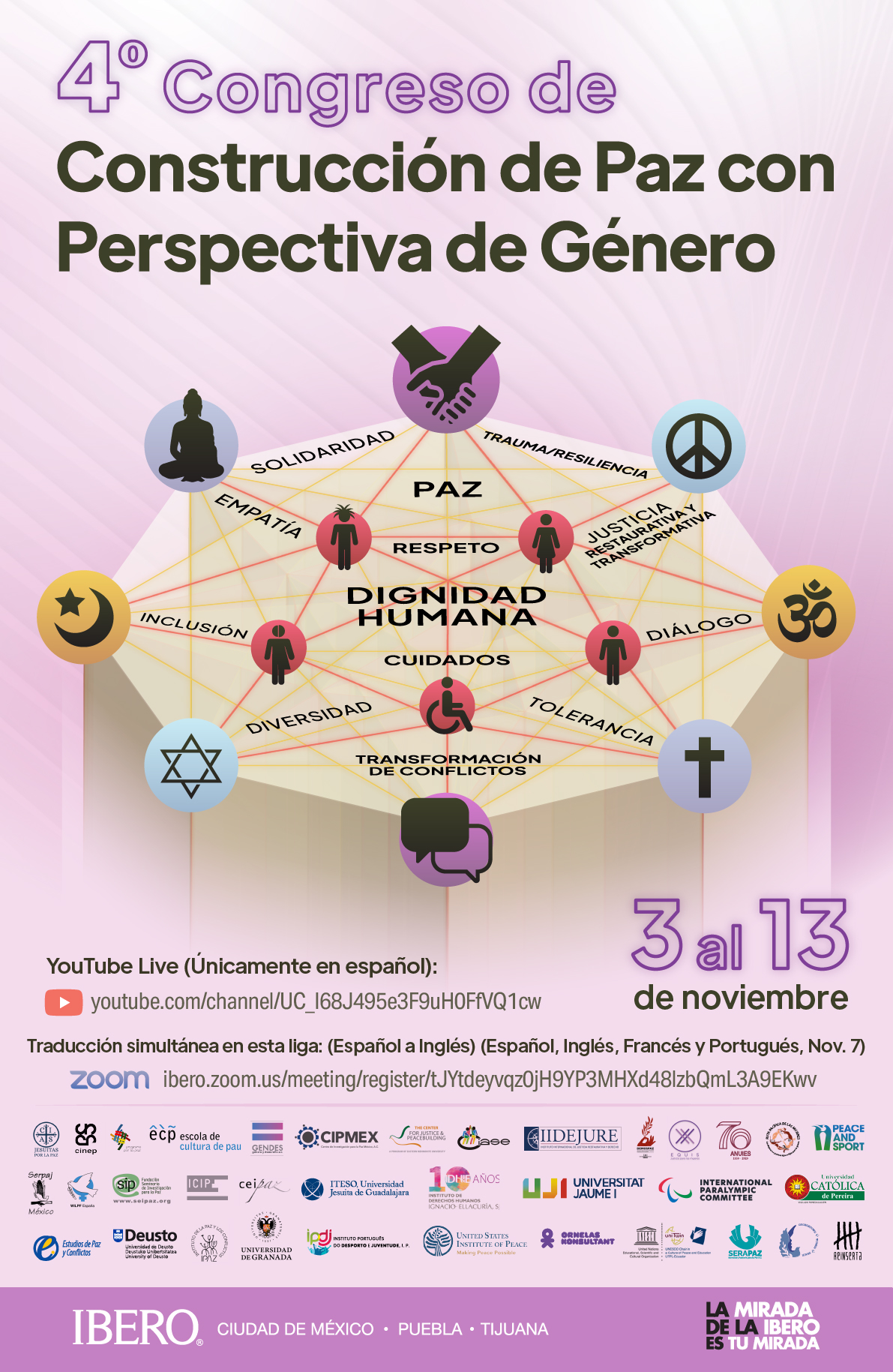 EN AGENDHA | 4º Congreso de Construcción de Paz con Perspectiva de Género