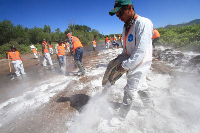 FRASE DEL DÍA | “El Gobierno nos está dejando morir envenenados”: vecinos del Río Sonora