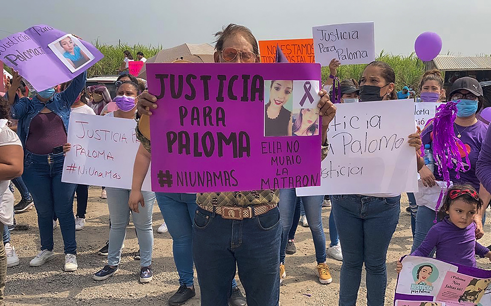 IMAGEN DEL DÍA | Exigen justicia por feminicidio de Paloma en Veracruz