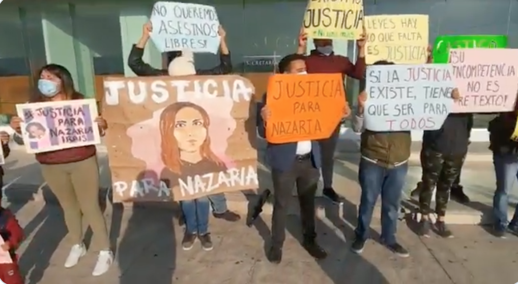 IMAGEN DEL DÍA | Cholula: Protestan por probable liberación de implicados en feminicidio