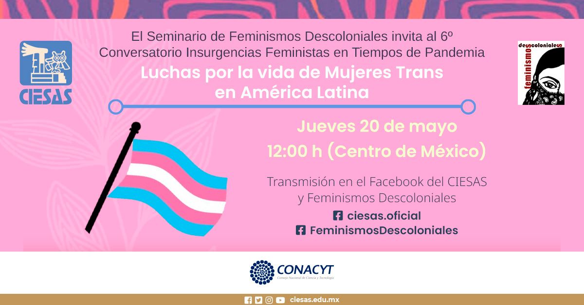 EN AGENDHA | Conversatorio «Luchas por la vida de Mujeres Trans en América Latina»