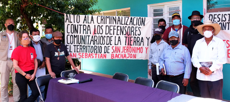 FRASE DEL DÍA | «Exigimos cancelar la construcción del cuartel de la Guardia Nacional»: ejidatarios de Bachajón