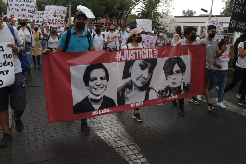 IMAGEN DEL DÍA | Jalisco: Miles marchan para exigir justicia para los hermanos González Moreno