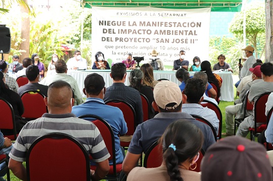 FRASE DEL DÍA | «Rechazamos todo proceso minero y pedimos a Semarnat no insista en más consultas»: vocero de Ocotlán