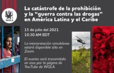 EN AGENDHA | Webinar: La catástrofe de la prohibición y la “guerra contra las drogas” en América Latina y el Caribe