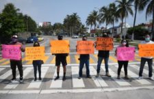 IMAGEN DEL DÍA | Periodistas protestan por agresión policiaca en el sur de Veracruz