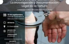 EN AGENDHA | Curso «Protocolo de Estambul: la investigación y documentación legal de la tortura»