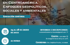 EN AGENDHA | Curso: Territorios y Desigualdades en Centroamérica