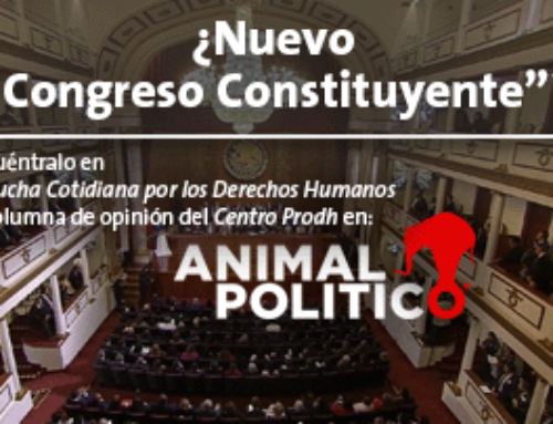 ¿Nuevo “Congreso Constituyente”?