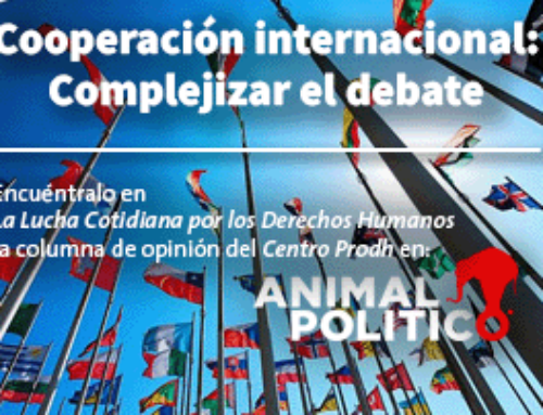 Cooperación internacional: complejizar el debate