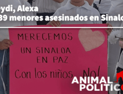Leydi, Alexa y 39 menores asesinados en Sinaloa