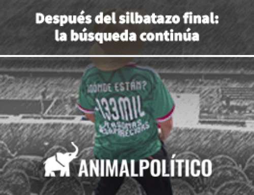 Tras el silbatazo final continúa la búsqueda de personas desaparecidas